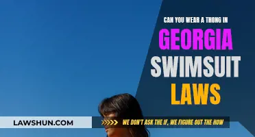 Thong Swimsuits: Georgia's Legal Take