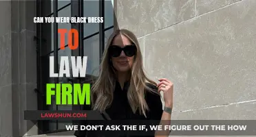 Black Dresses: Suitable for Law Firms?