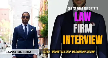 Blue Suits: Law Firm Interview Appropriate?
