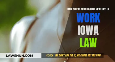Iowa's Religious Jewelry Law: Your Right to Wear at Work