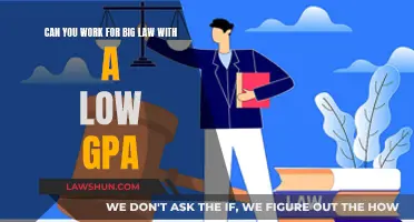 Low GPA, Big Law: Is It Possible?