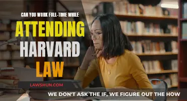 Attending Harvard Law: Full-Time Work Options