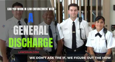 Law Enforcement Careers: General Discharge Options