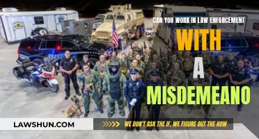 Exploring Law Enforcement Careers with a Misdemeanor