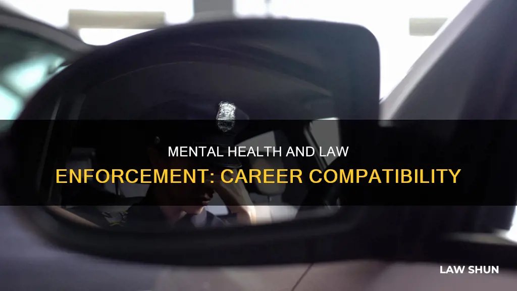 can you work in law enforcement with a mood disorder
