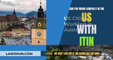 Working in the US with an ITIN: Legal or Not?