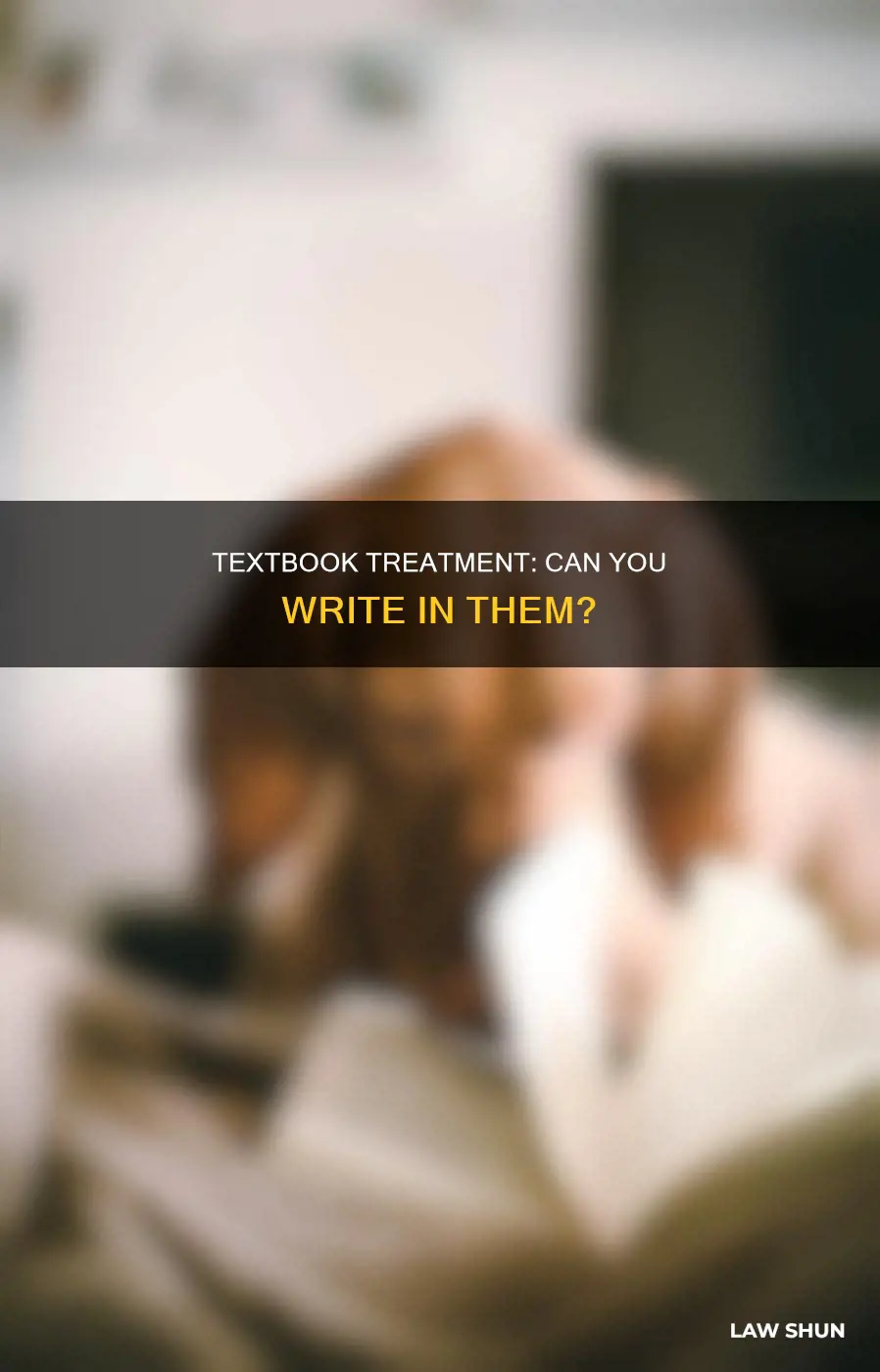 can you write in rented textbooks roger williams law