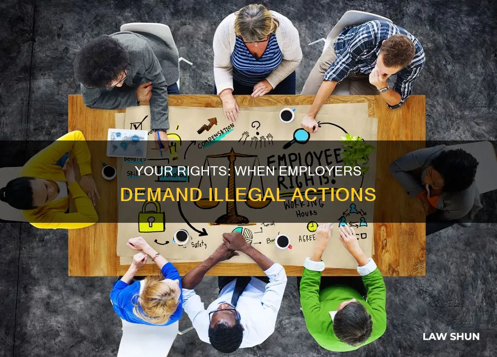 can your employer force you to break the law