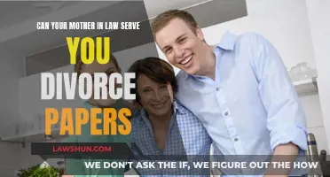 In-Laws and Divorce: Can Your Mother-in-Law Serve Papers?