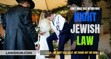 Why Jewish Law Prohibits Sex After the First Night