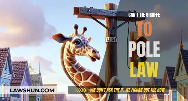 Why Giraffes Can't Be Tied to Poles: A Law Explained