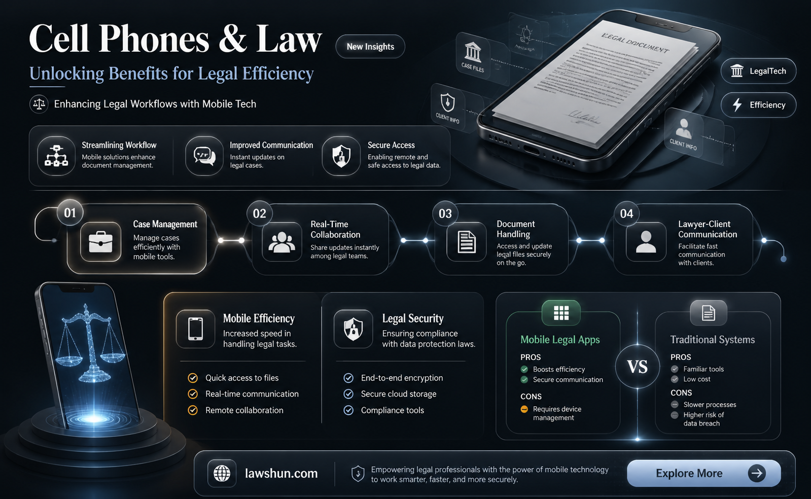 are cell phones beneficial to law