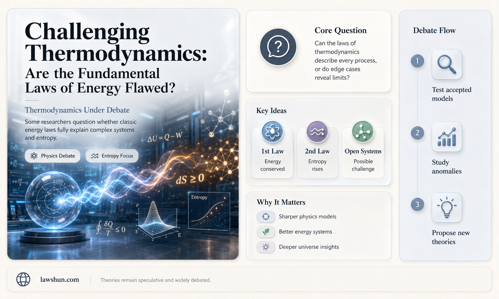 are the laws of thermodynamics wrong