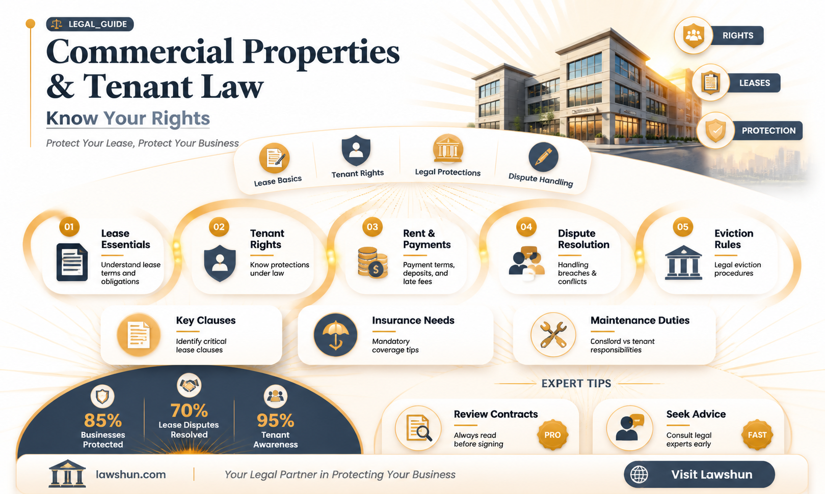 are commercial properties subject to tenant law