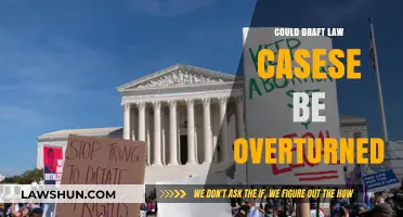 Can Draft Law Cases Be Overturned? Legal Insights and Analysis