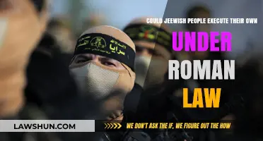 Jewish Autonomy in Roman Law: Could They Execute Their Own?