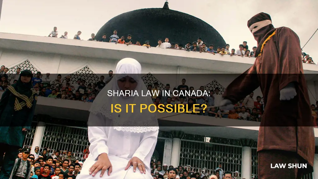 could there be sharia law in canada