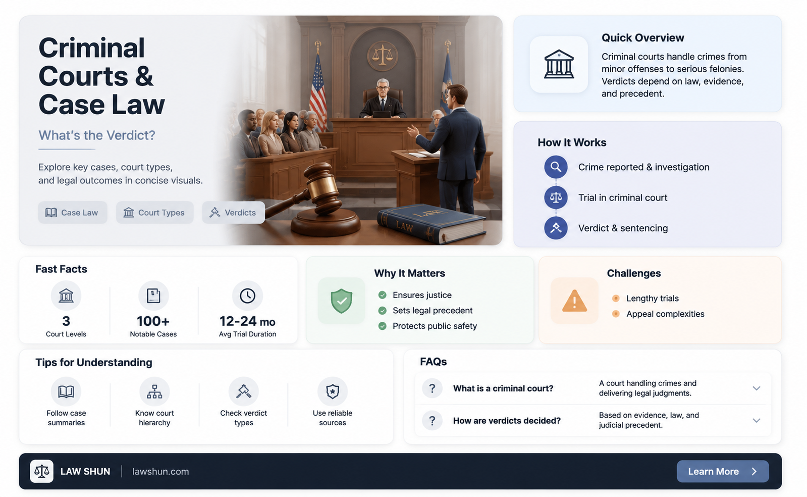 are criminal courts considered case law