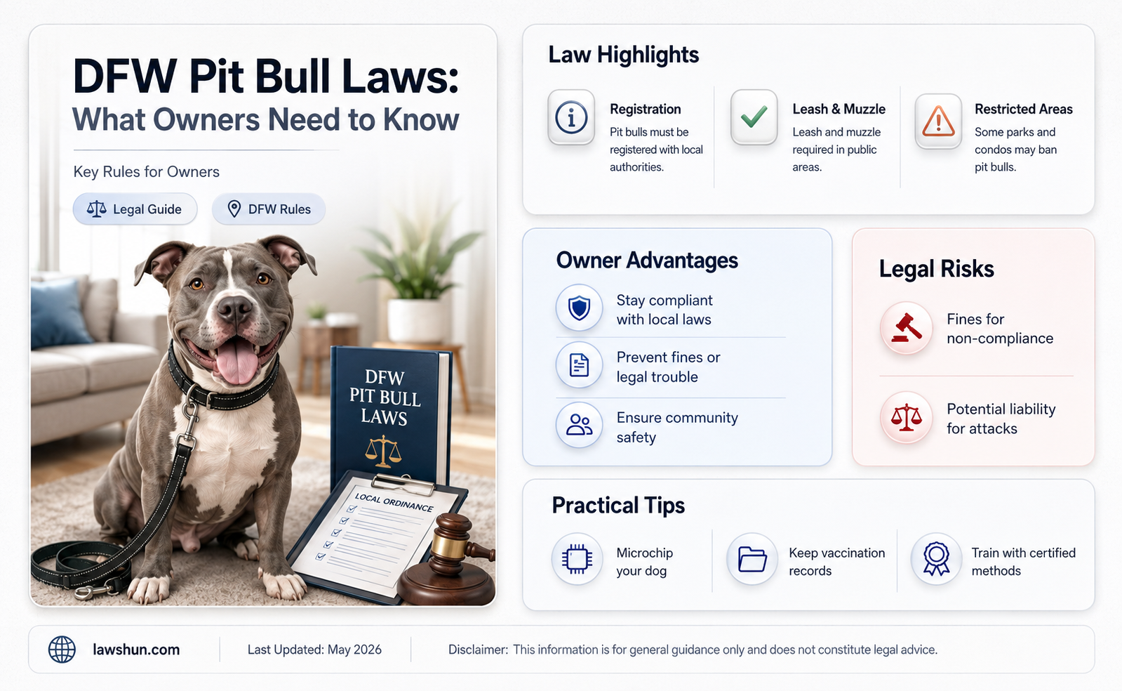 are there any laws against pit bulls in dfw area
