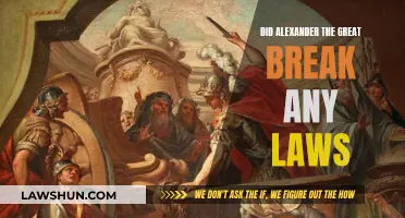 Alexander the Great: Lawbreaker or Legend?