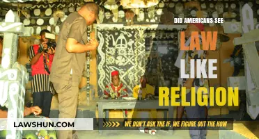 Did Americans View Law as a Sacred, Religion-Like Authority?