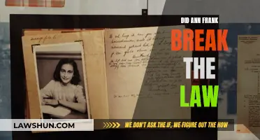 Did Anne Frank's Actions Defy Nazi Law?