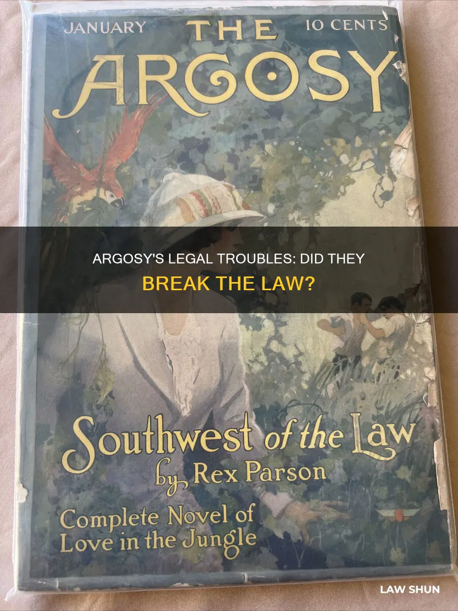 did argosy break the law