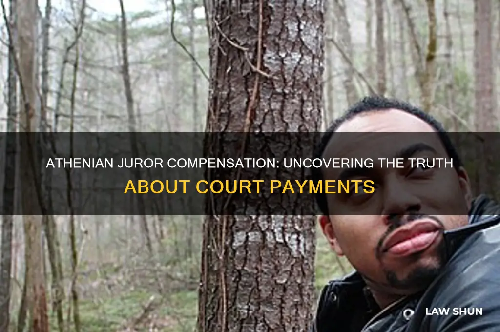 did athenian law courts pay jurors