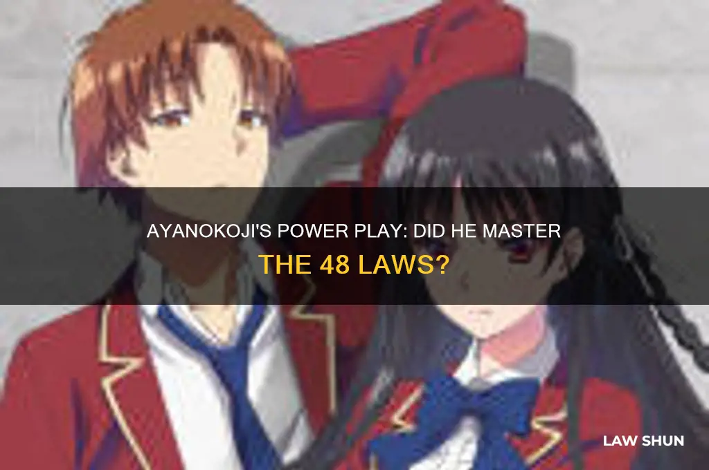 did auanokoji read the 48 law of power