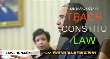 Barack Obama's Constitutional Law Teaching Career