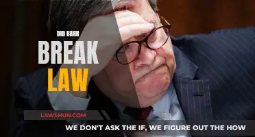 Barr's Actions: Lawful or Criminal?