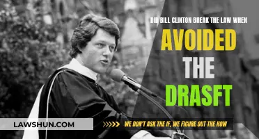 Clinton's Draft Dodge: Legal or Criminal?