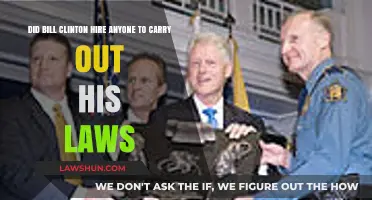 Did Bill Clinton Use External Agents to Enforce His Policies?
