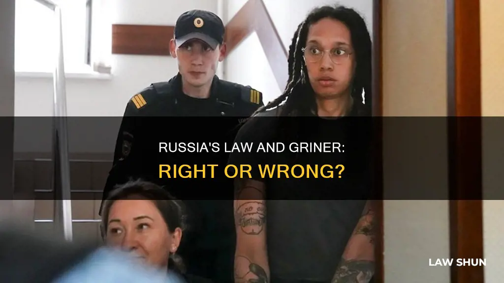 did britney griner break russian law