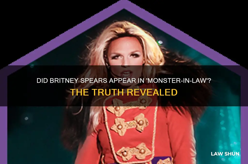 did brittany spears come out on monster in law