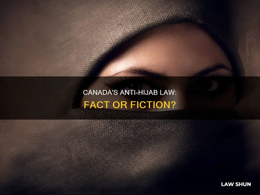 did canada have an anti hijab law