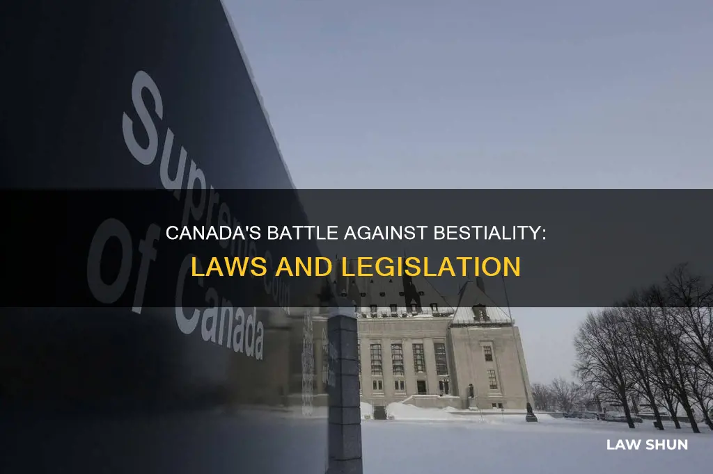 did canada pass beastiality laws