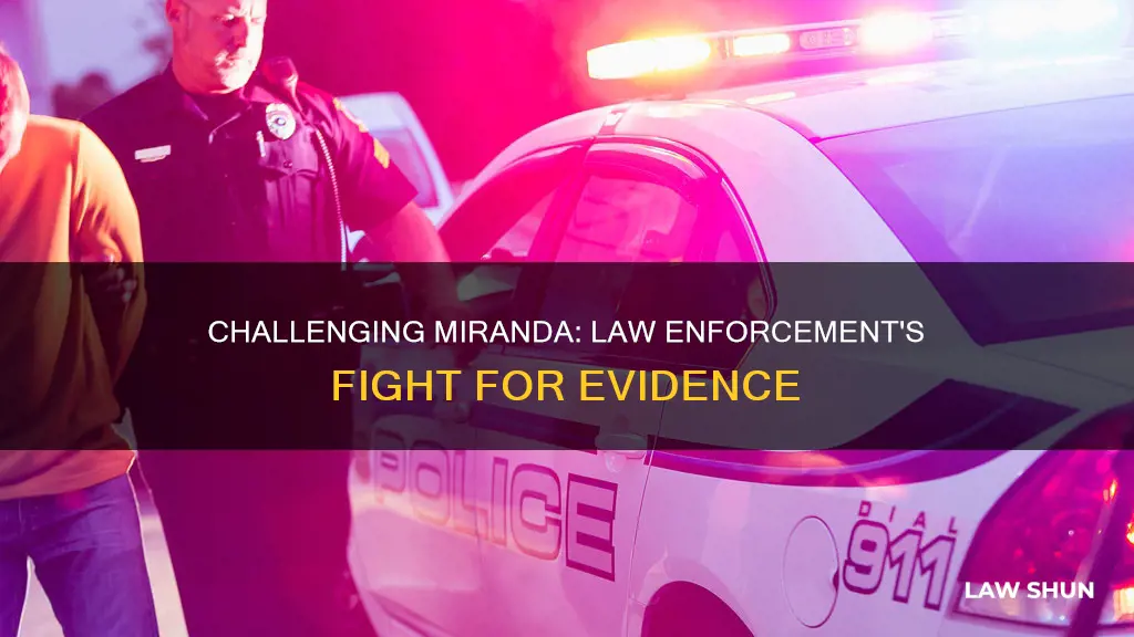 did challenging miranda become law