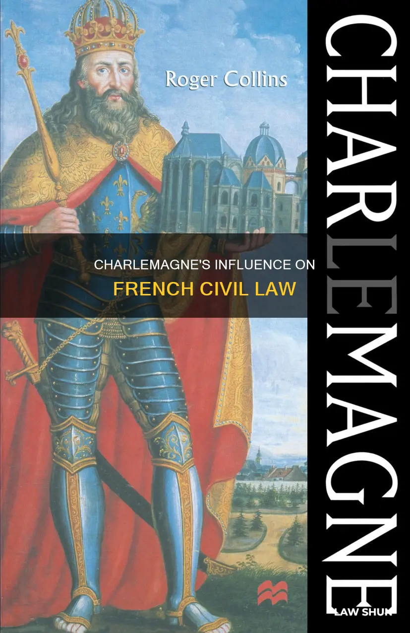 did charlemagne create the french civil law