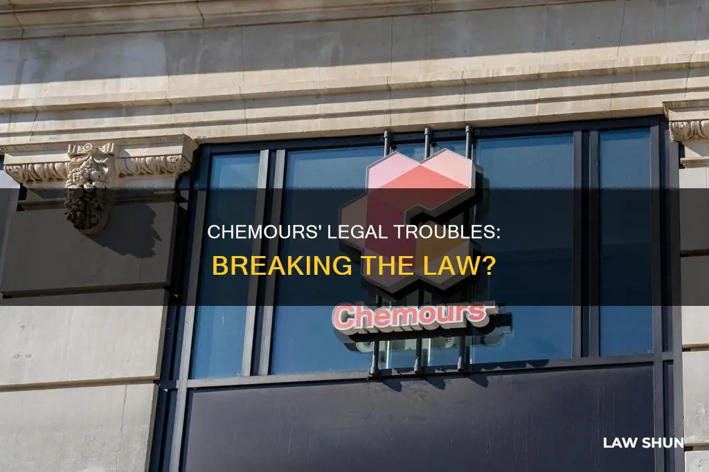 did chemours break the law