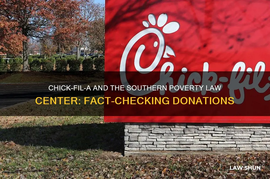 did chik-fil-a donate to southern poverty law center