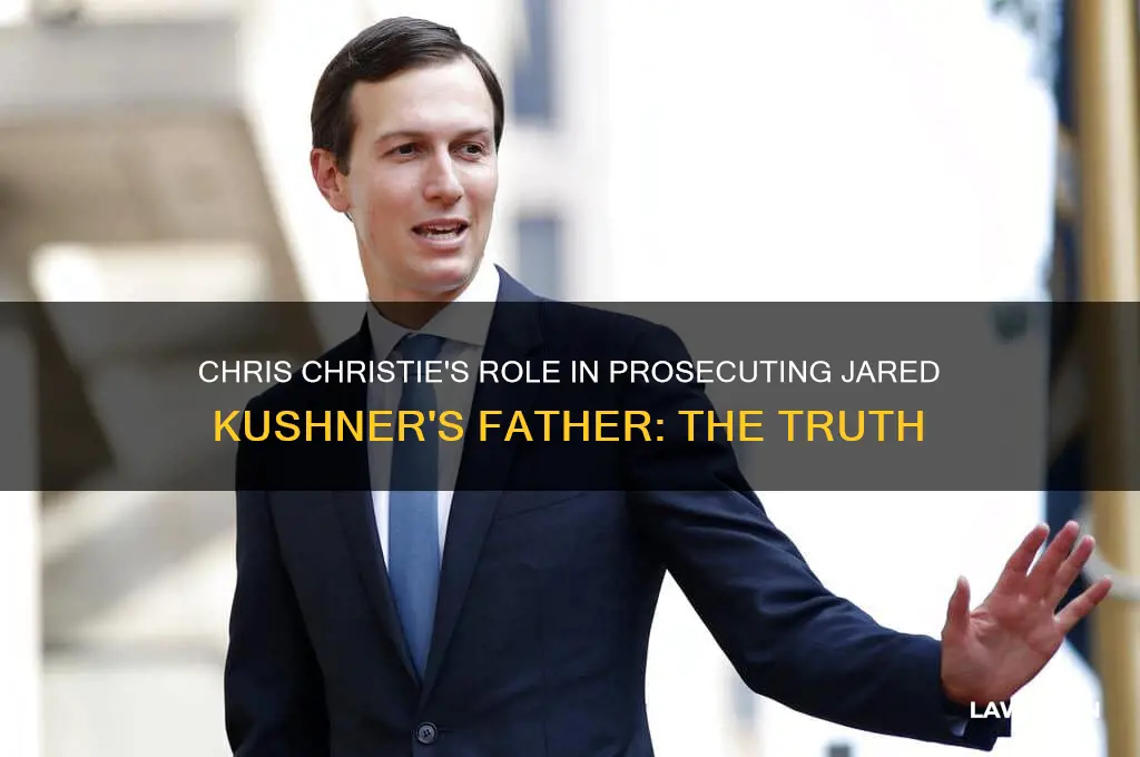did chris christie prosecute donald trump son-in-law