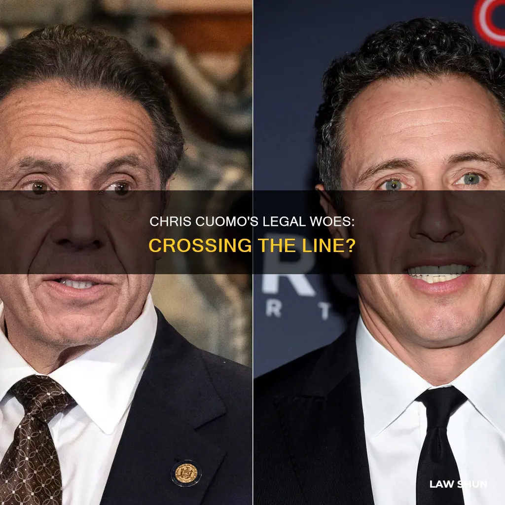 did chris cuomo break the law