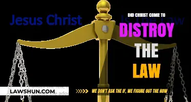 Did Christ Come to Destroy the Law? Exploring Biblical Insights