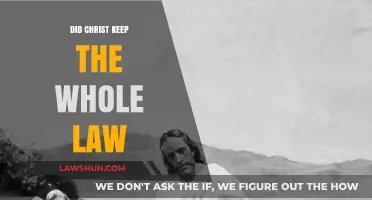 Did Christ Keep the Whole Law? Exploring His Perfect Obedience