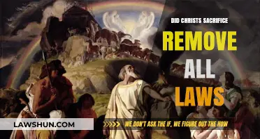 Christ's Sacrifice: Did It Abolish All Laws or Fulfill Them?