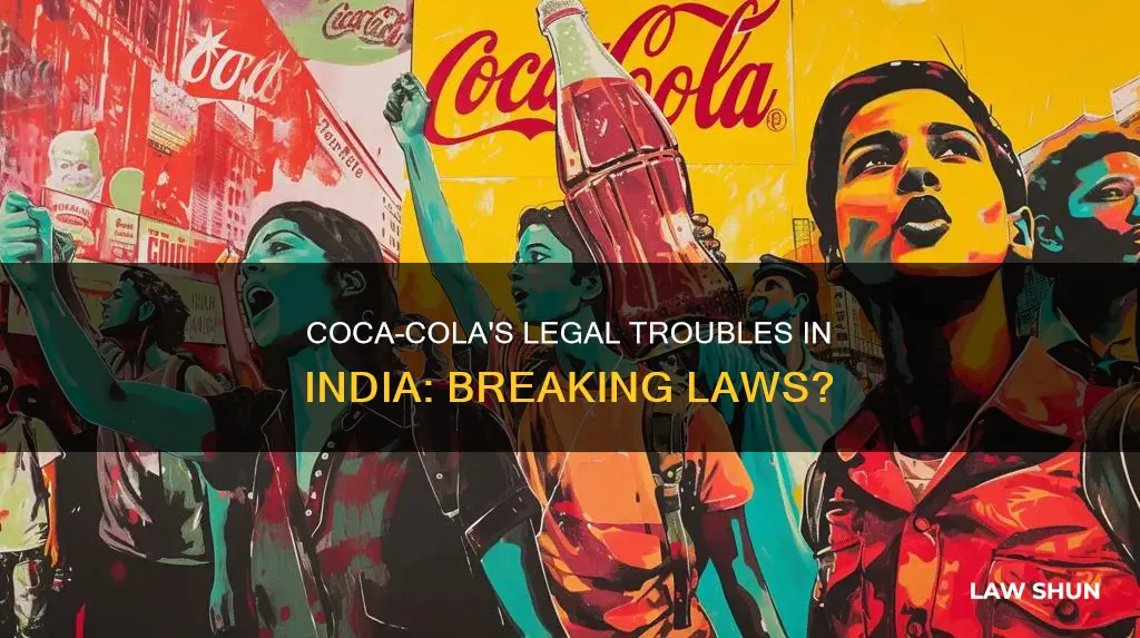 did coca cola break any laws in india