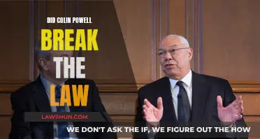 Colin Powell's Actions: Lawful or Not?