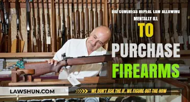 Congress' Decision: Repealing Law on Mentally Ill and Firearms