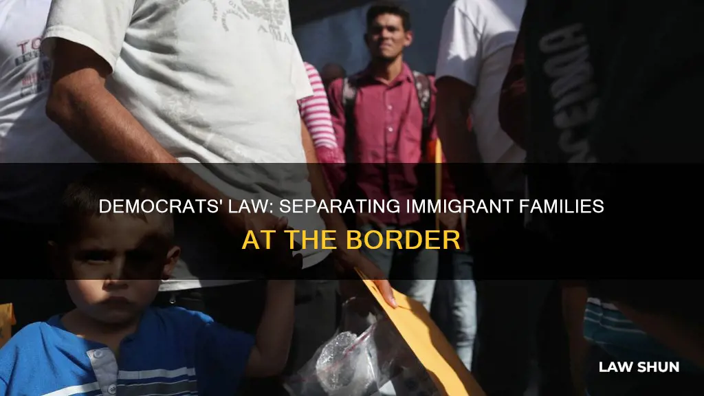 did democrats create law separating children